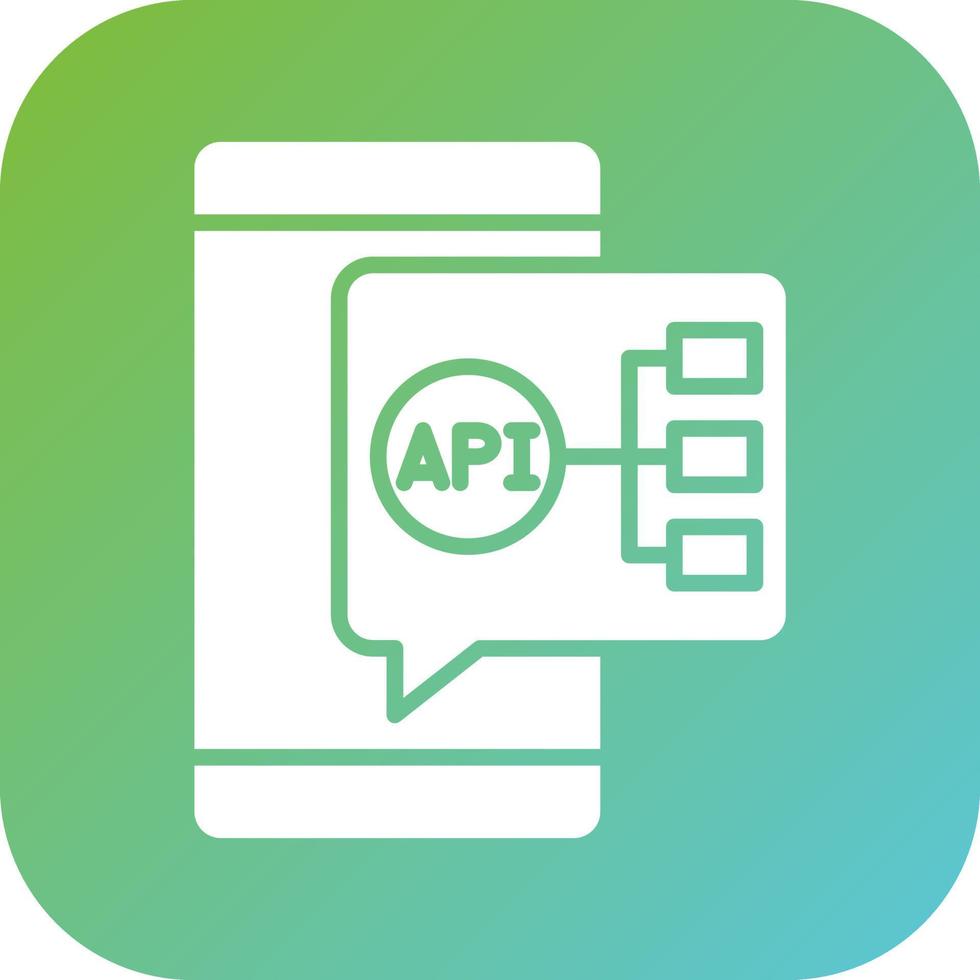 Api Integration Vector Icon Style