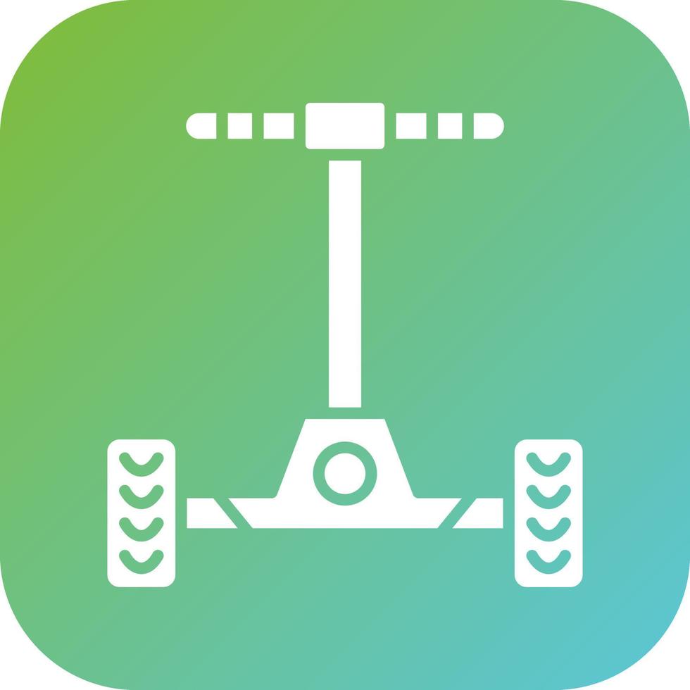 Hoverboard Vector Icon Style
