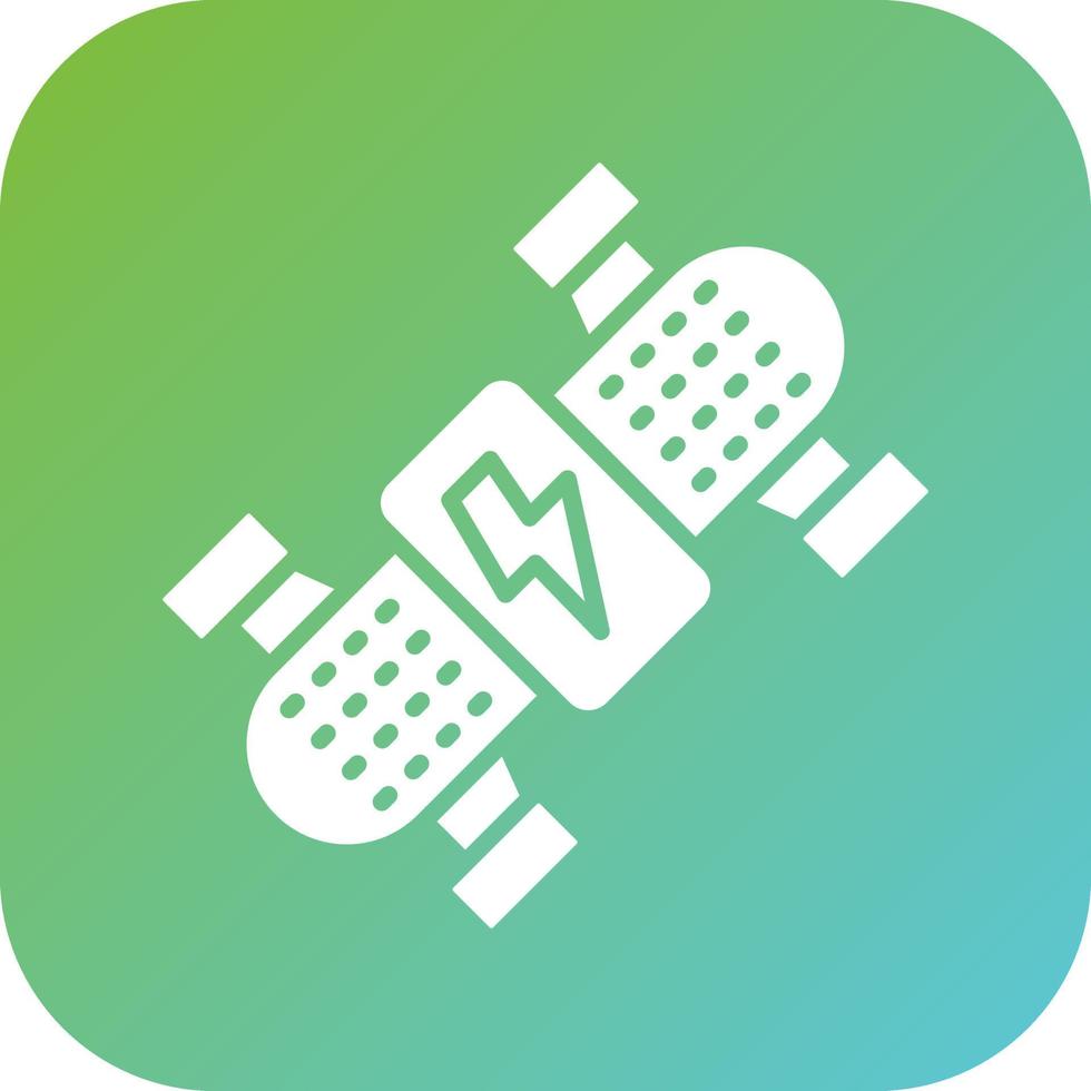 Off Road Skateboard Vector Icon Style