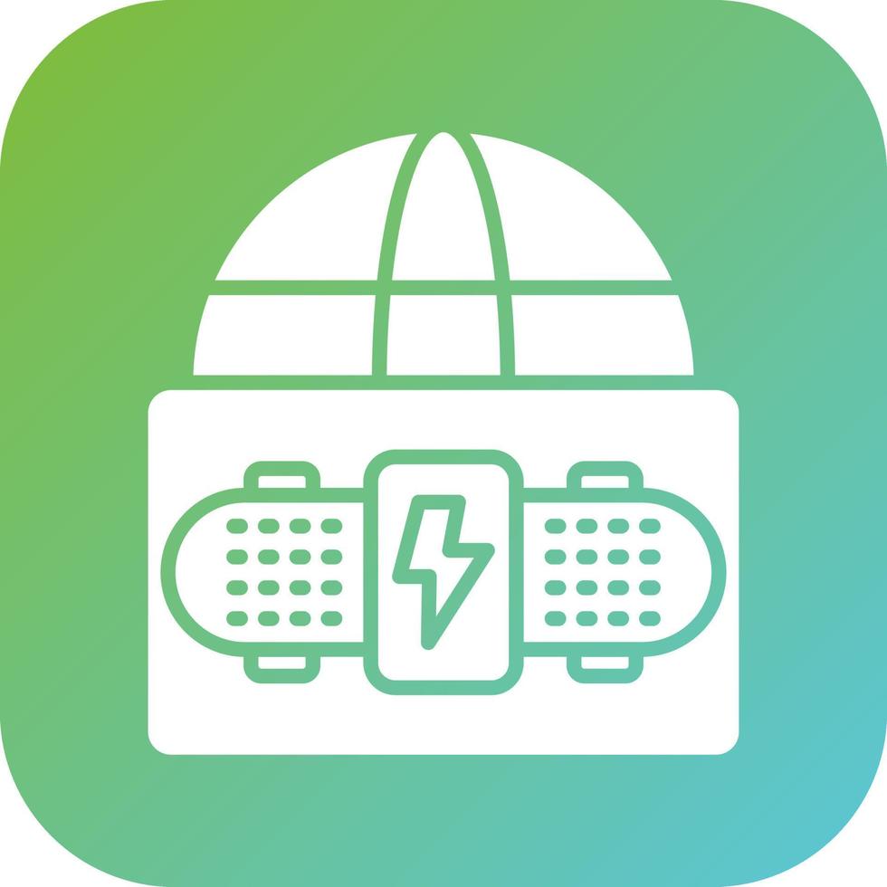 Electric Skateboard Cit Vector Icon Style