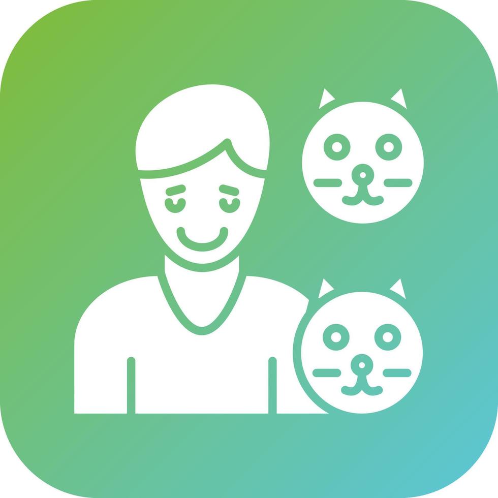 Animal Hoarding Vector Icon Style