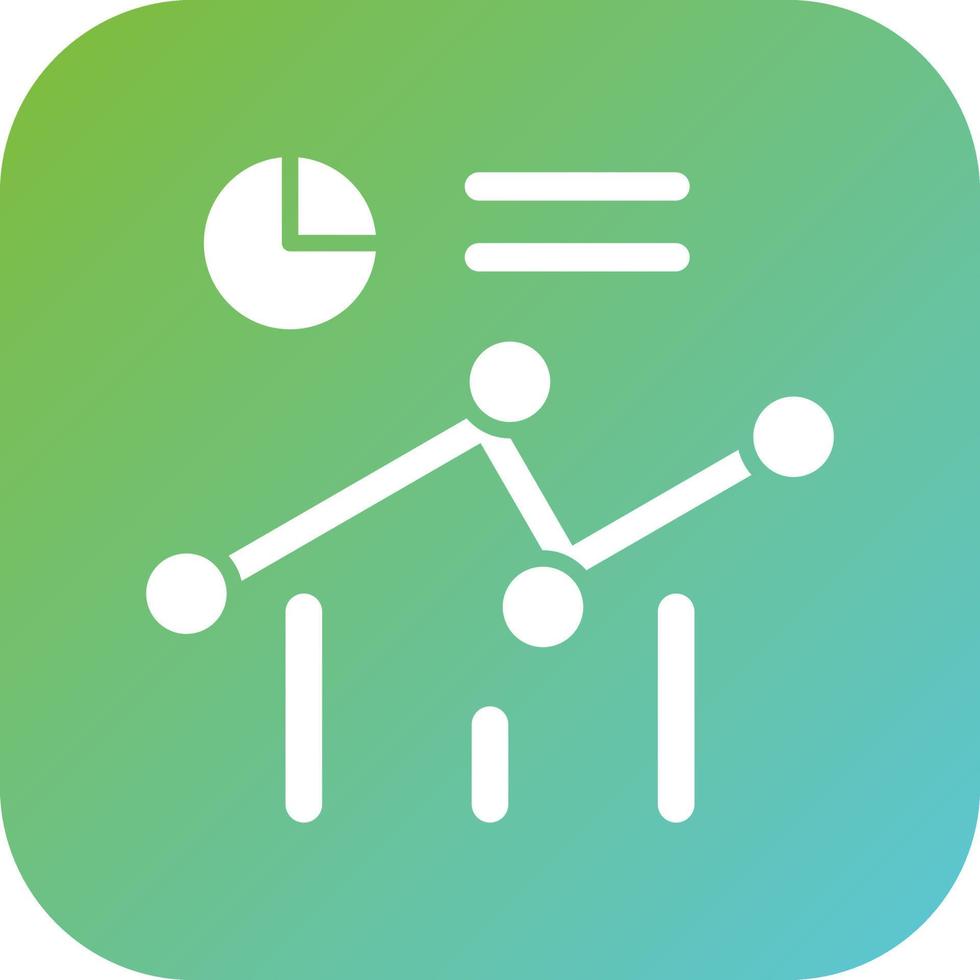 Market Prediction Vector Icon Style