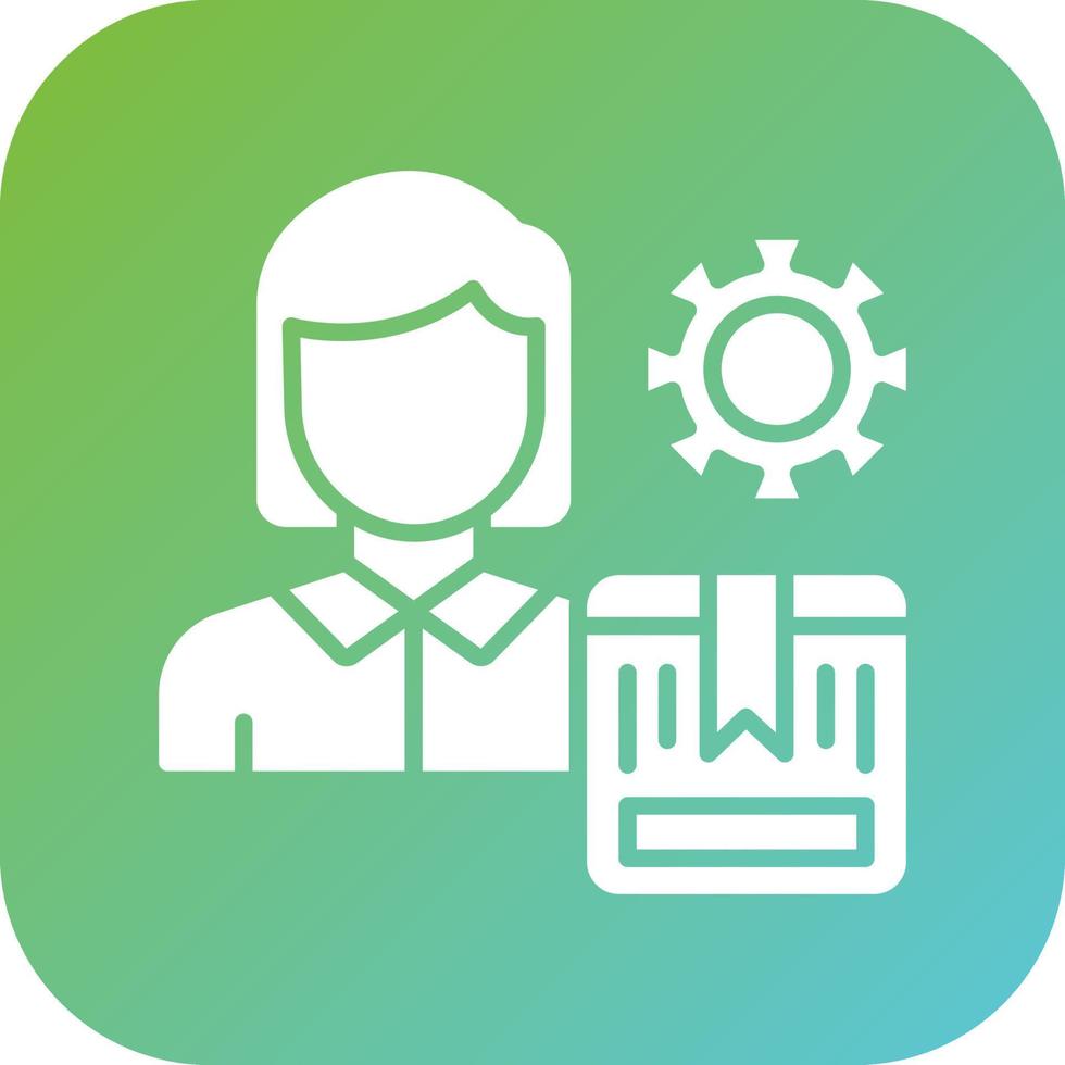 Product Manager Vector Icon Style