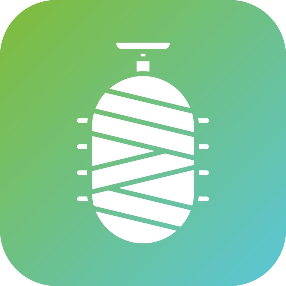 Silk Cocoon Vector Icon Style