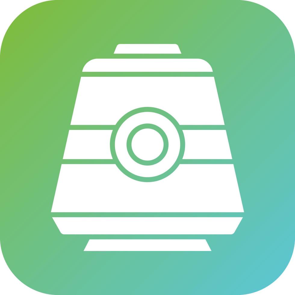 Space Capsule Vector Icon Style