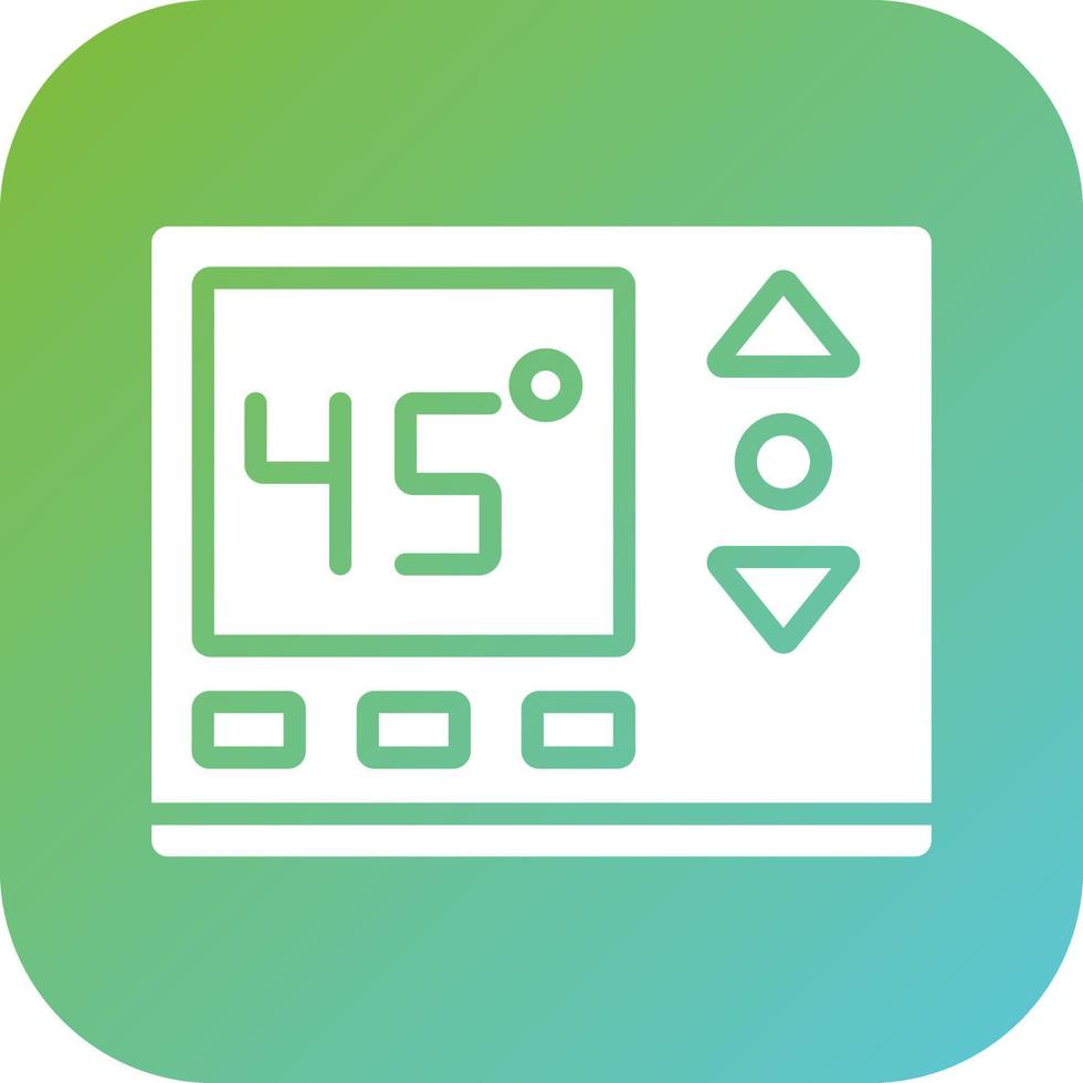 Temparature Control Vector Icon Style