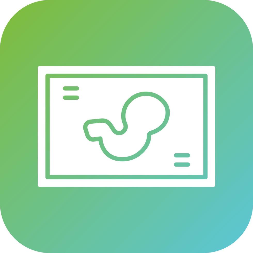 Fetus Vector Icon Style