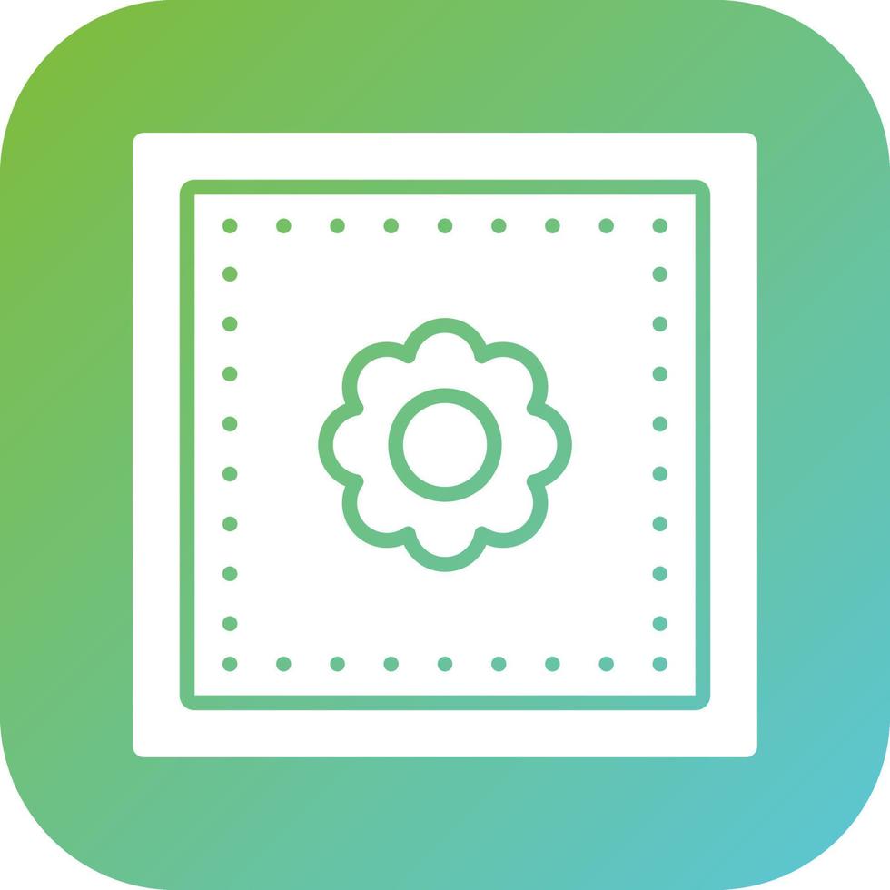 Painted Fabric Vector Icon Style