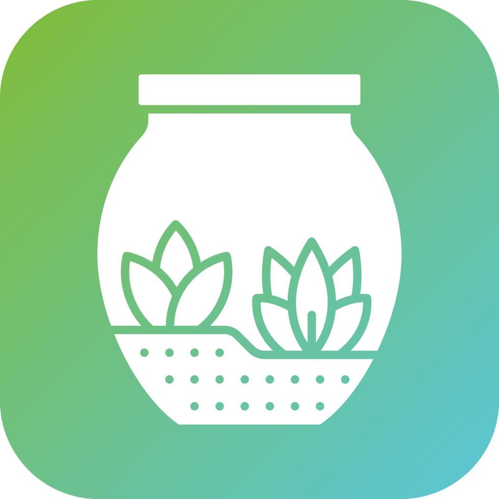 Terrarium Vector Icon Style