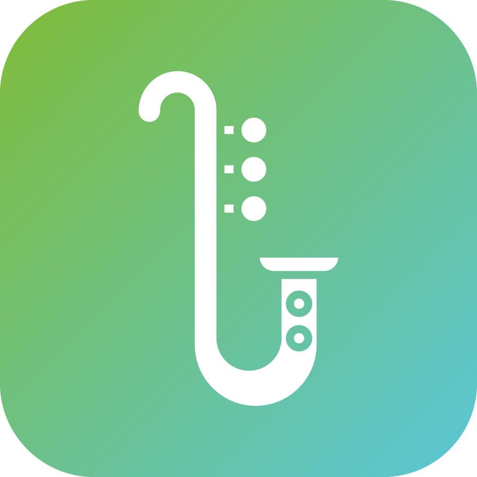 Saxophone Vector Icon Style