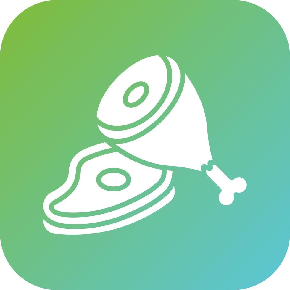 Poultry Item Vector Icon Style