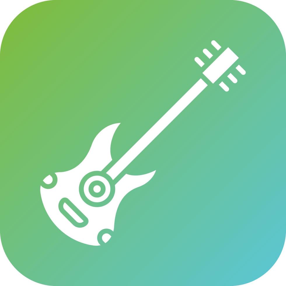 Guitar Vector Icon Style