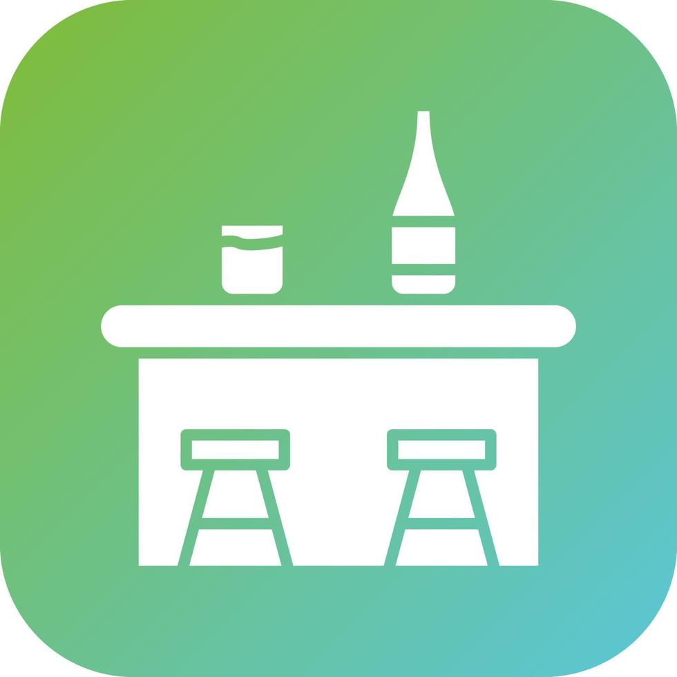 Bar Counter Vector Icon Style