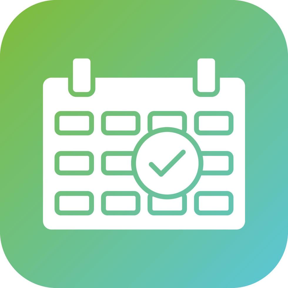 Reservation Vector Icon Style