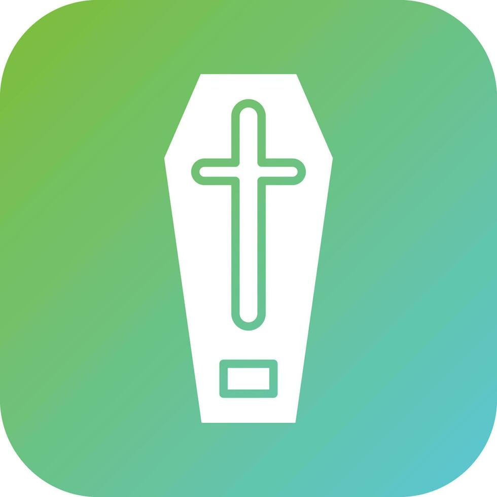 Coffin Vector Icon Style