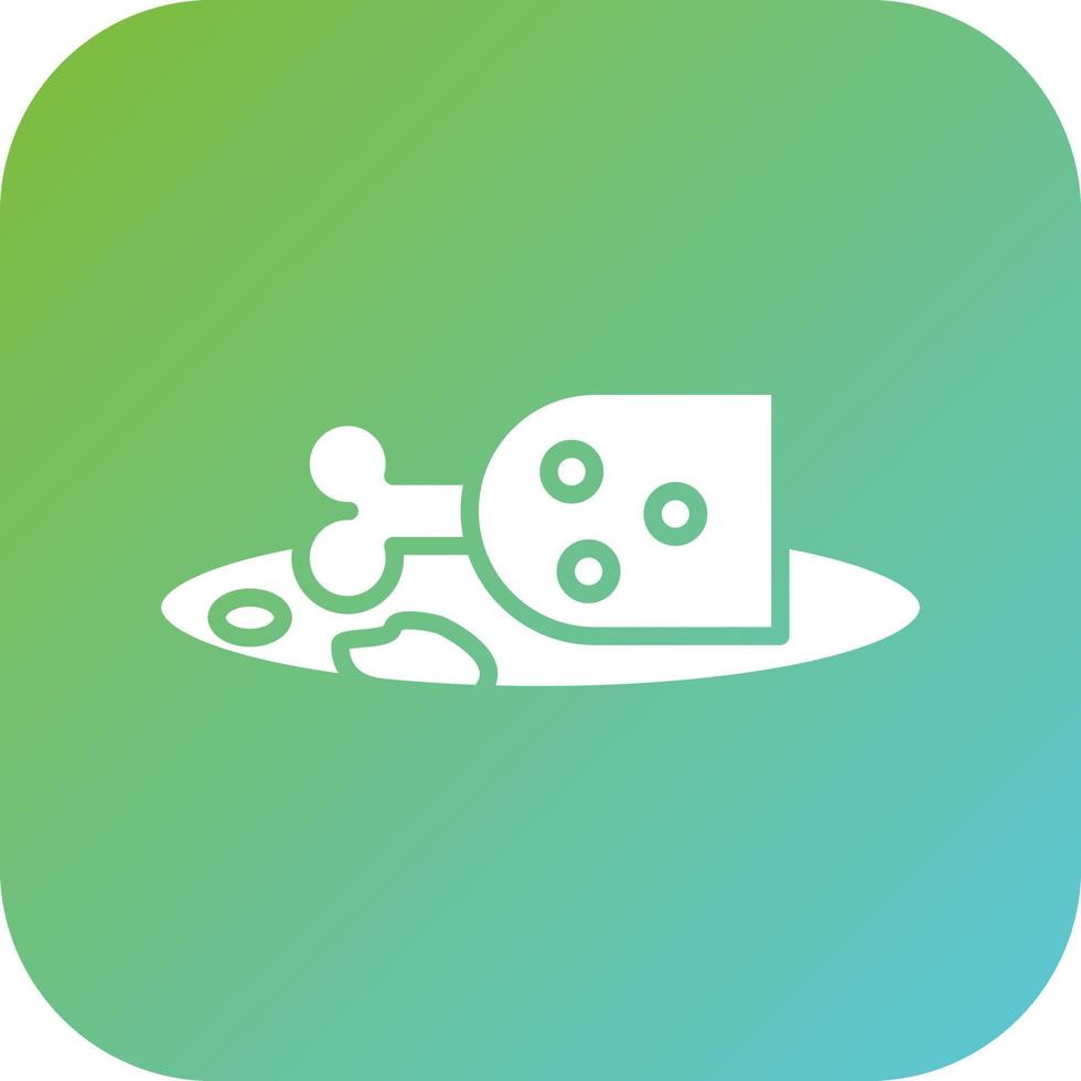 Cooked Ham Vector Icon Style