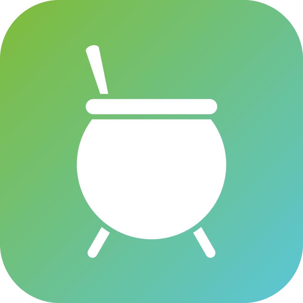 Cauldron Vector Icon Style