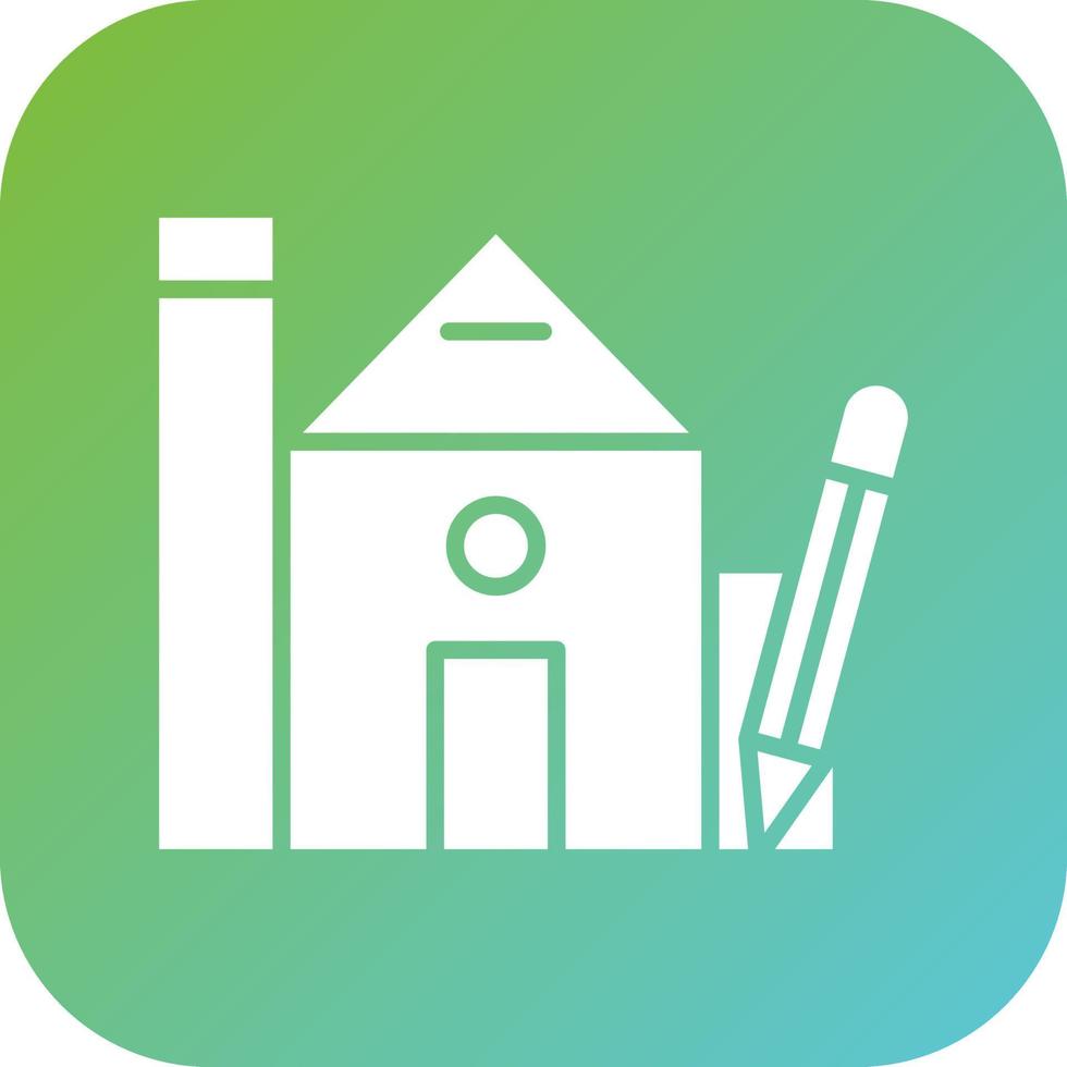 Architecture Vector Icon Style
