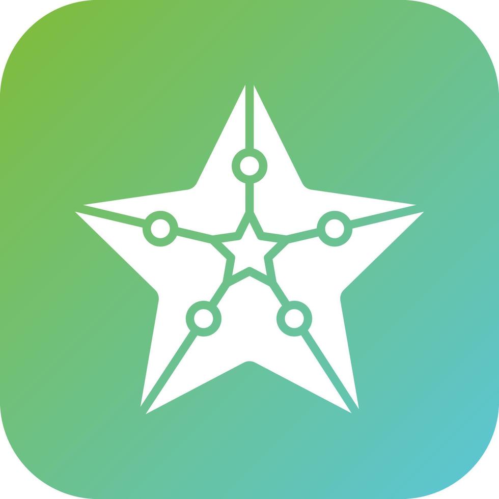 Starfish Vector Icon Style