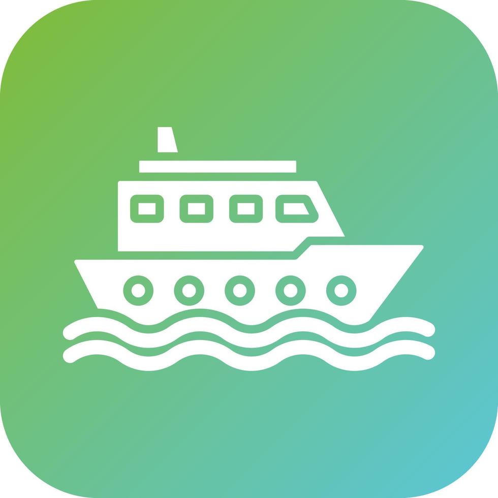 Cruise Vector Icon Style