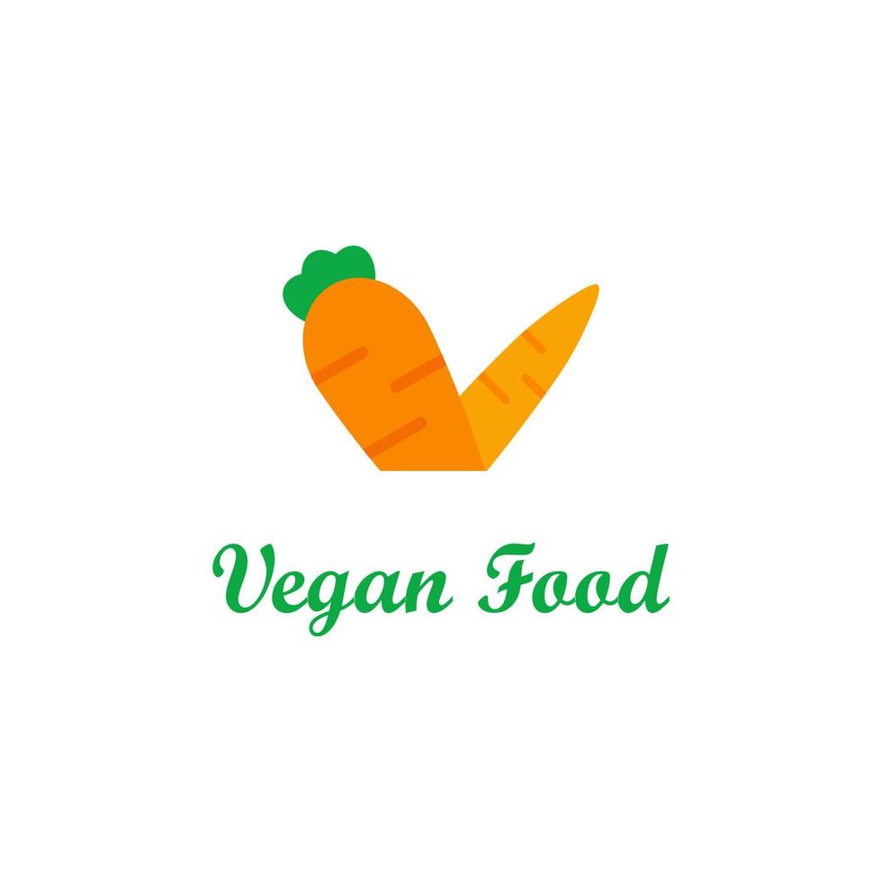 Healthy Food Logo Design Template Vector