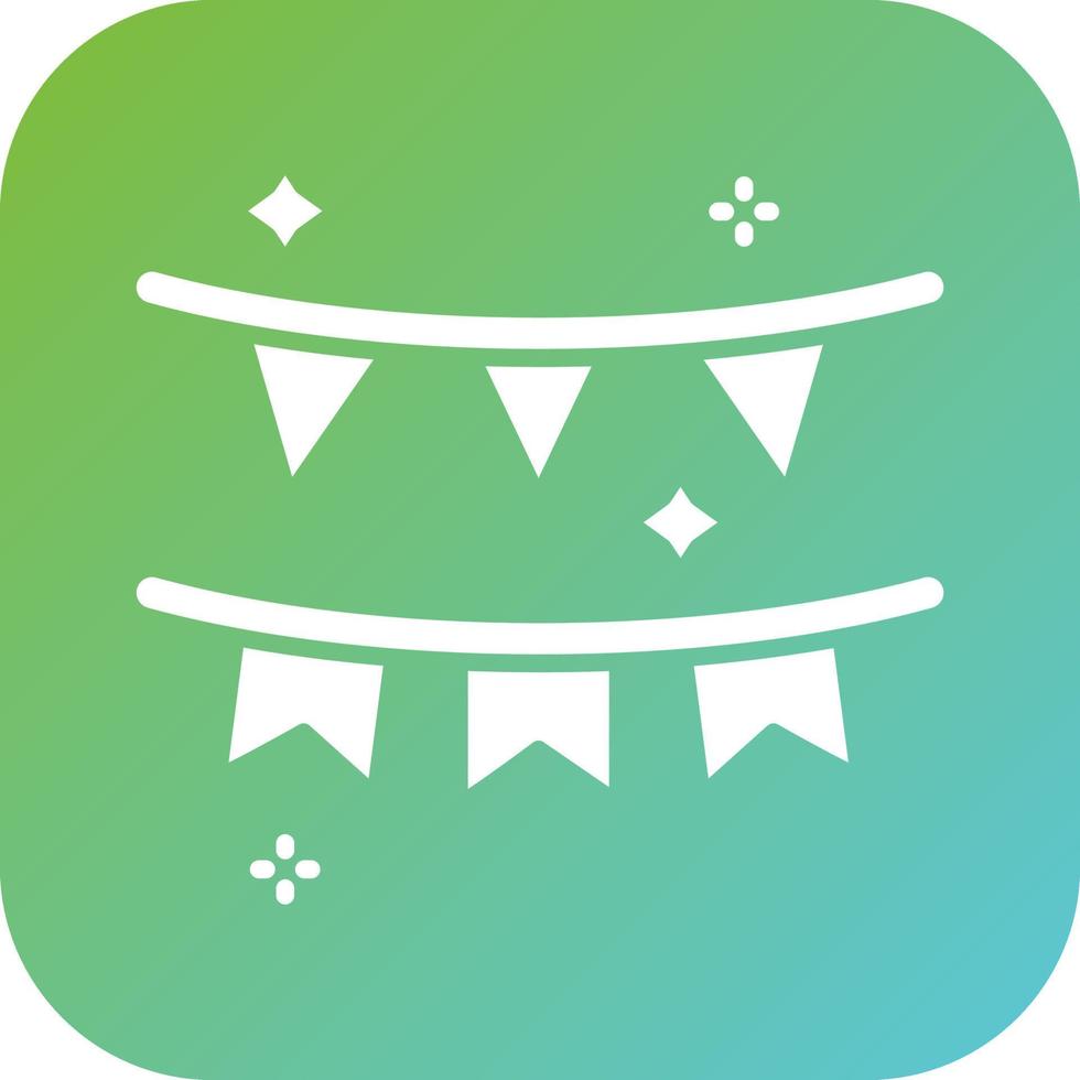 Garland Vector Icon Style