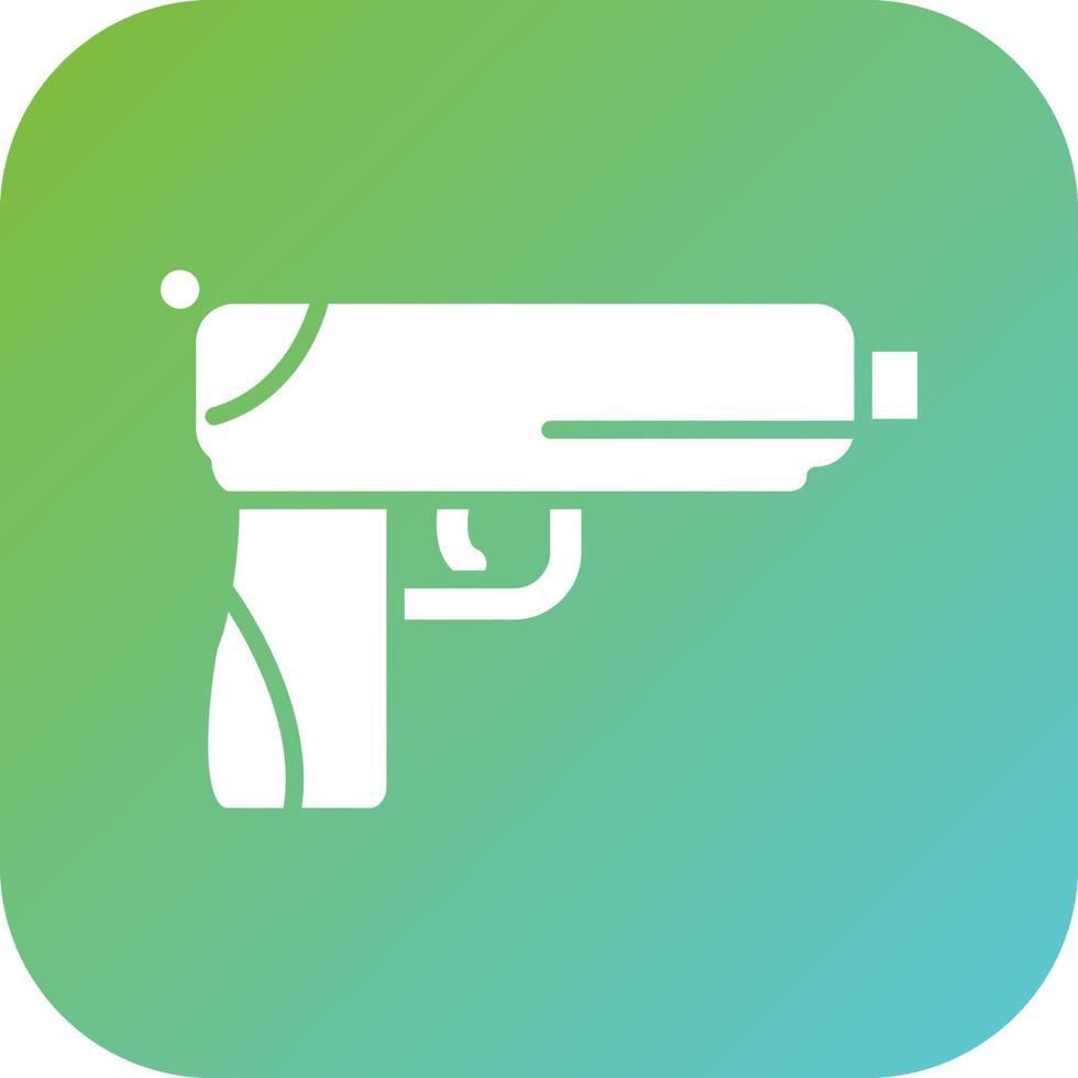 Firearm Vector Icon Style