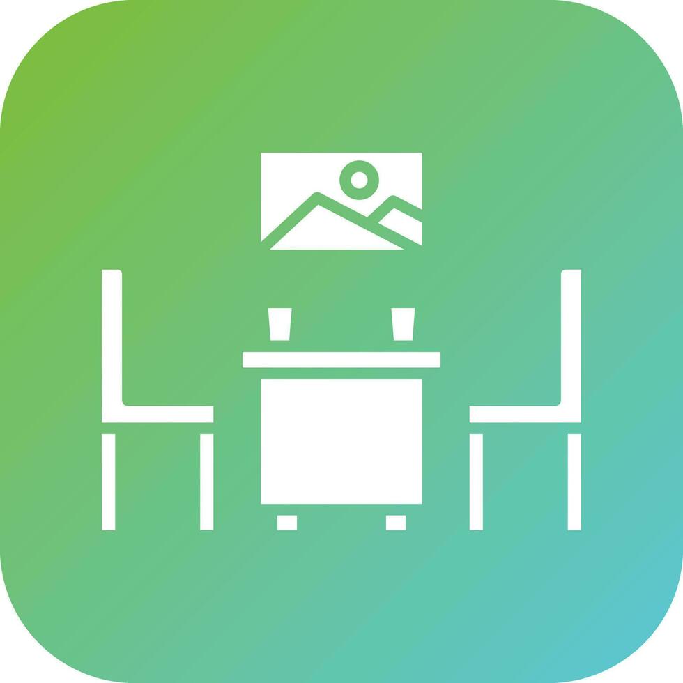 Dining Room Vector Icon Style