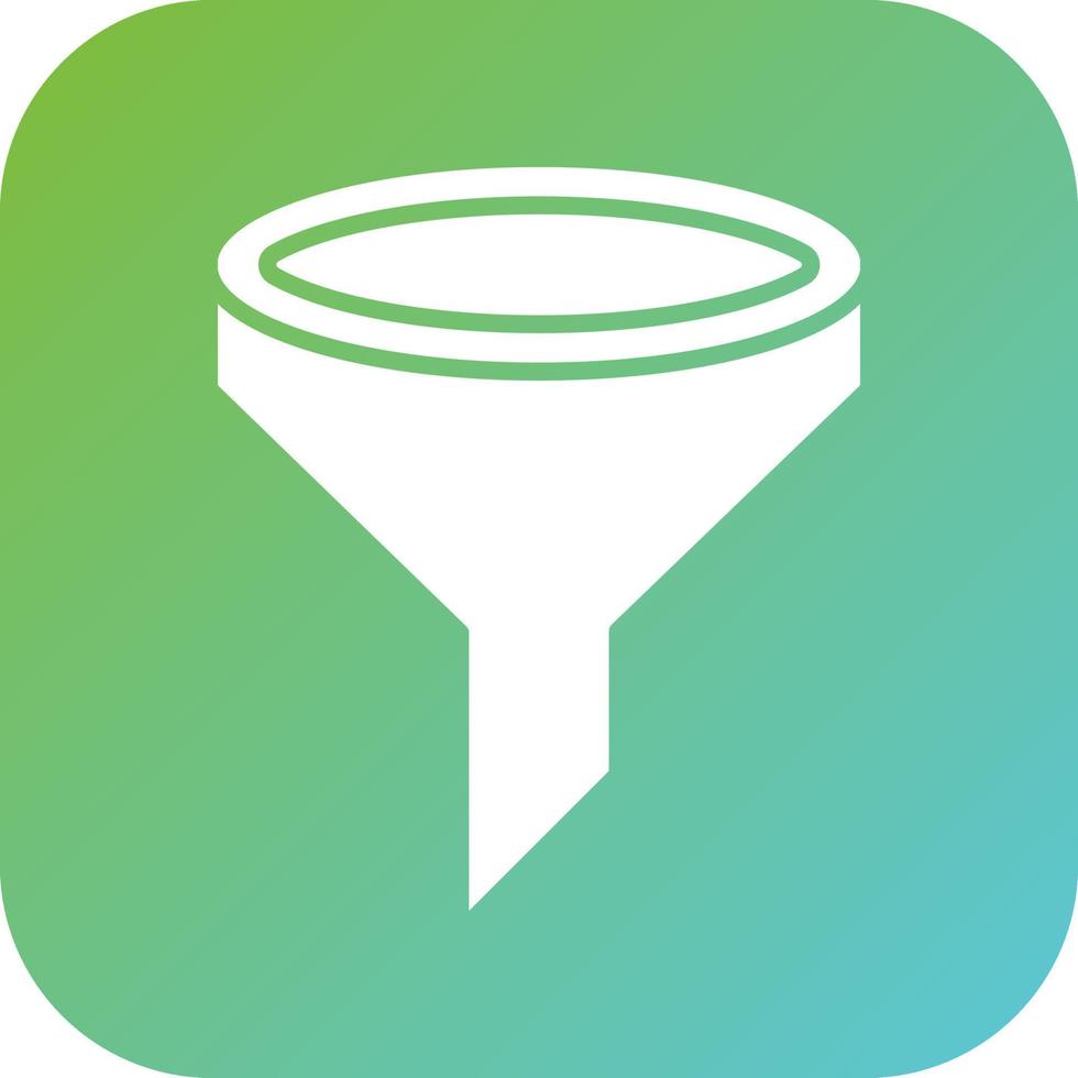 Funnel Vector Icon Style