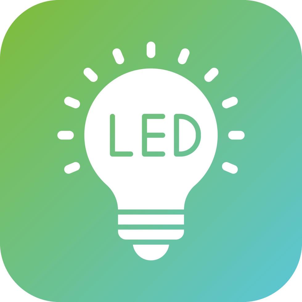 LED Lights Vector Icon Style