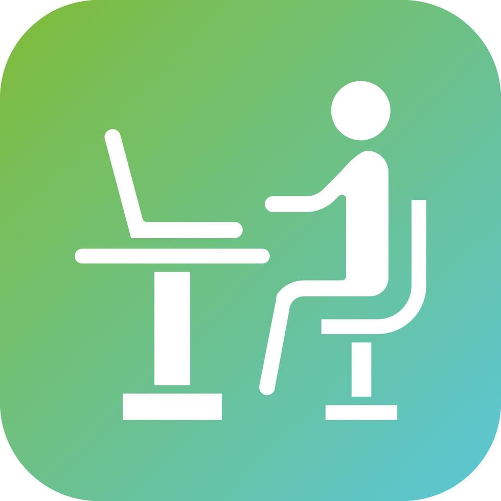 Working on Computer Vector Icon Style