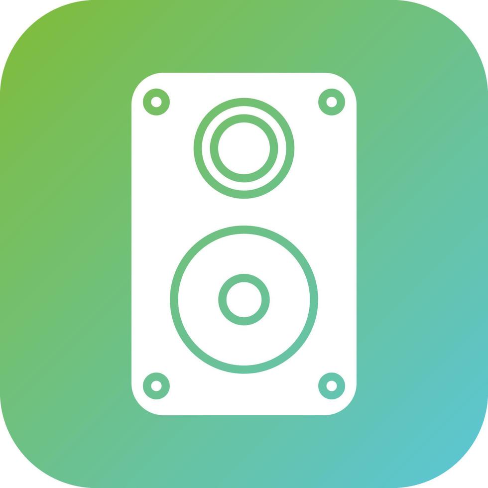 Sound System Vector Icon Style