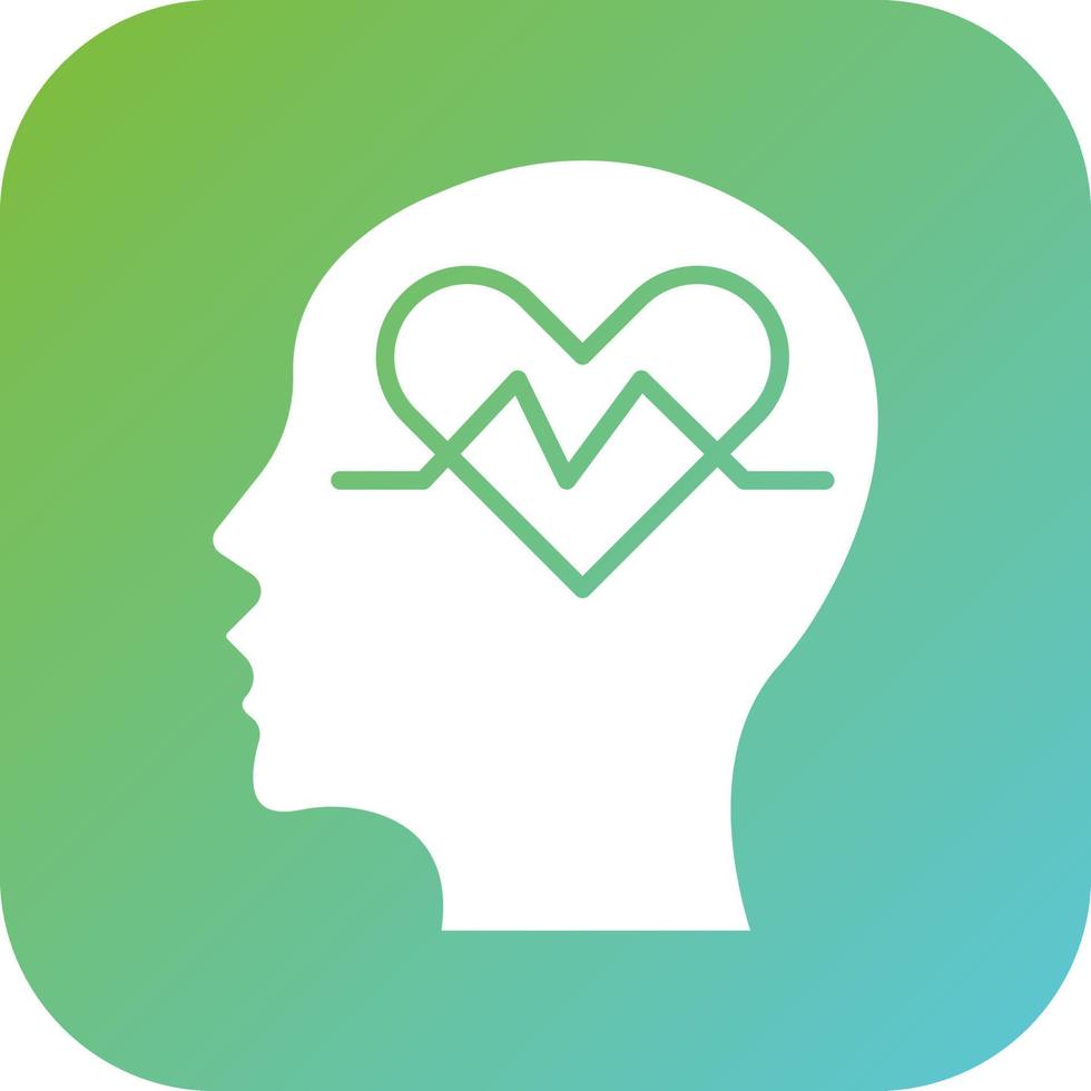 Mental Health Vector Icon Style