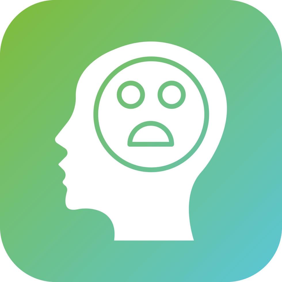 Depression Vector Icon Style