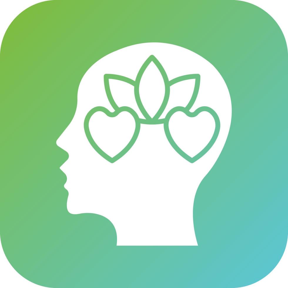 Calm Emotion Vector Icon Style