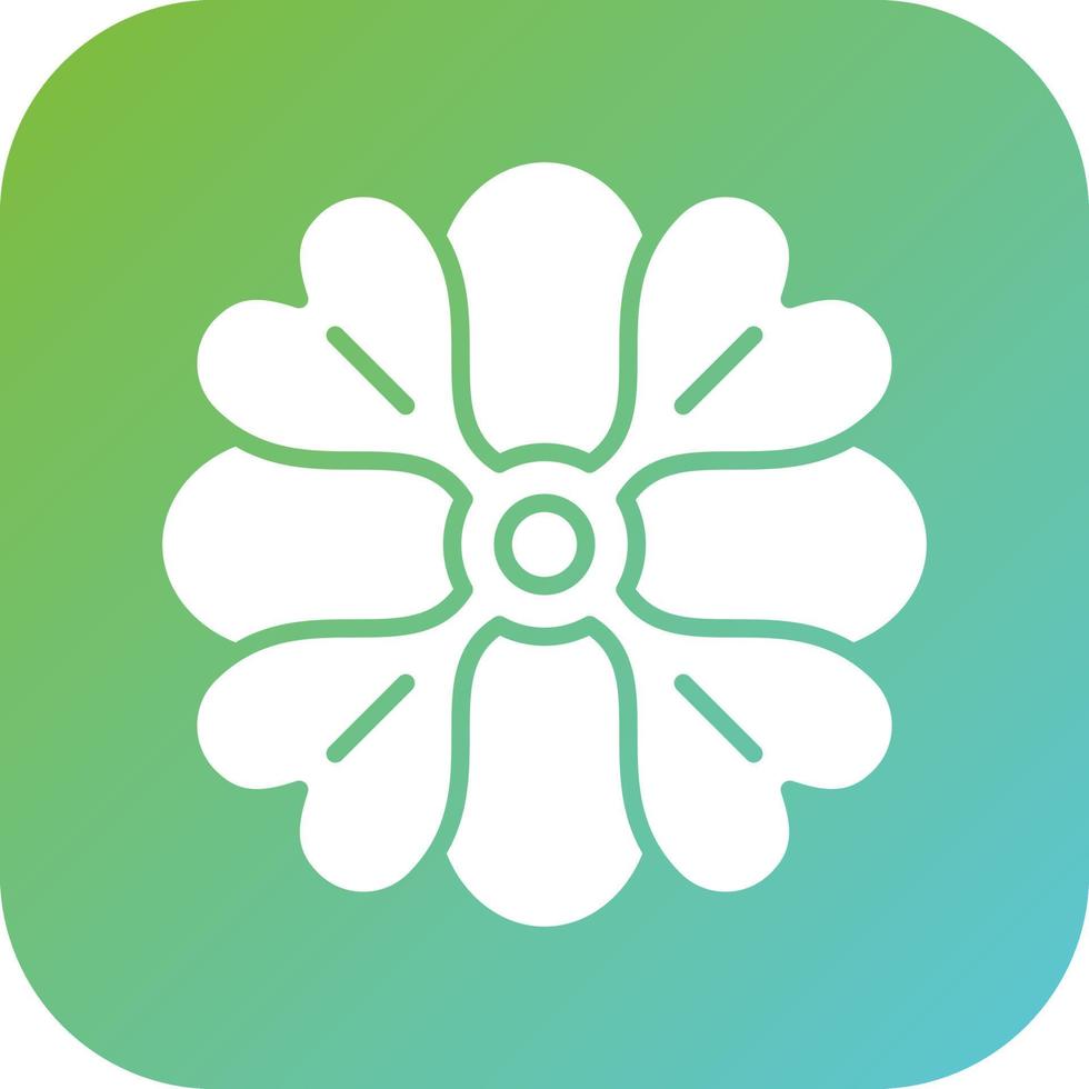Anemone Vector Icon Style