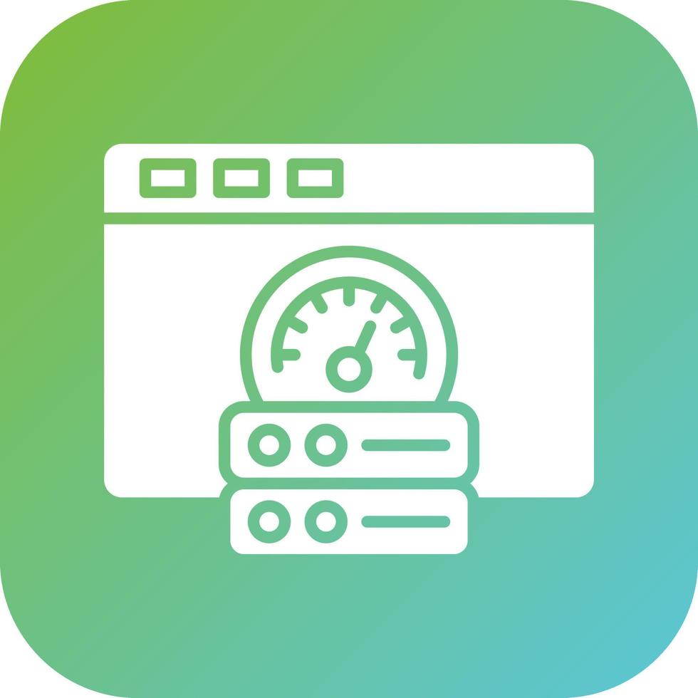 Browser Cache Vector Icon Style