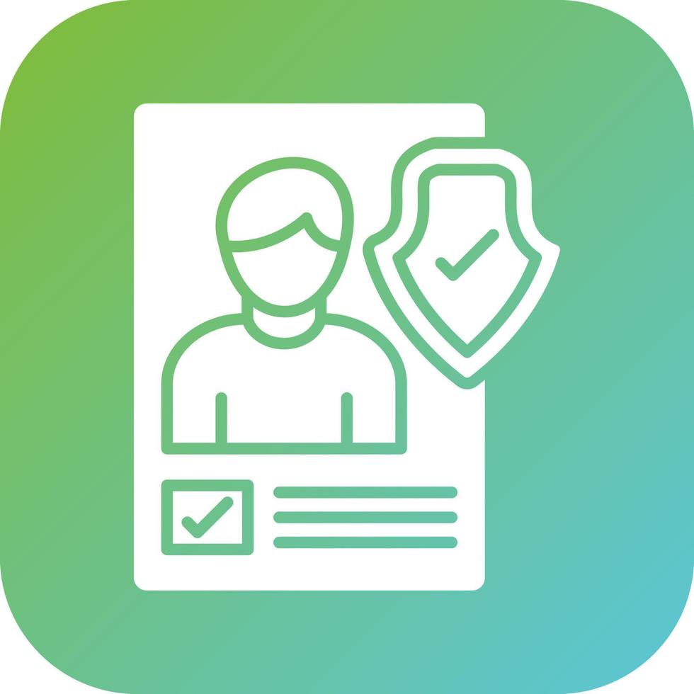 Child Consent Vector Icon Style