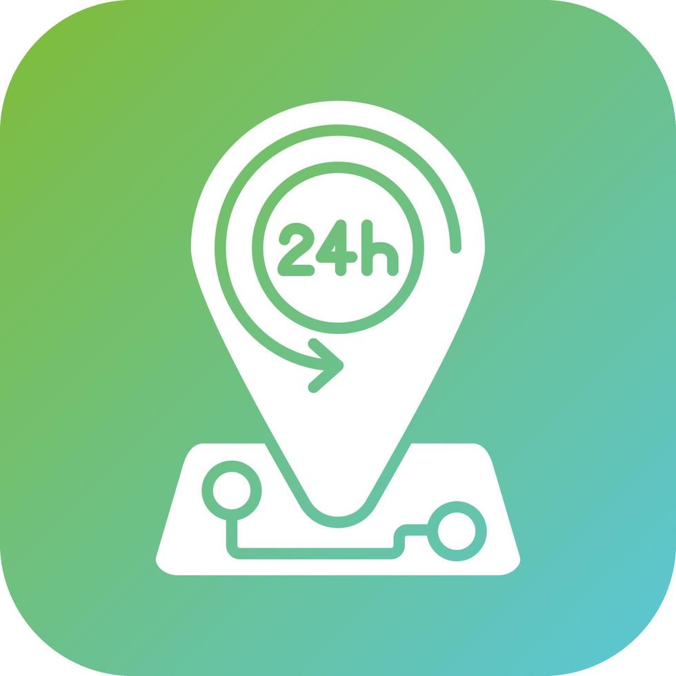 All Day Tours Vector Icon Style