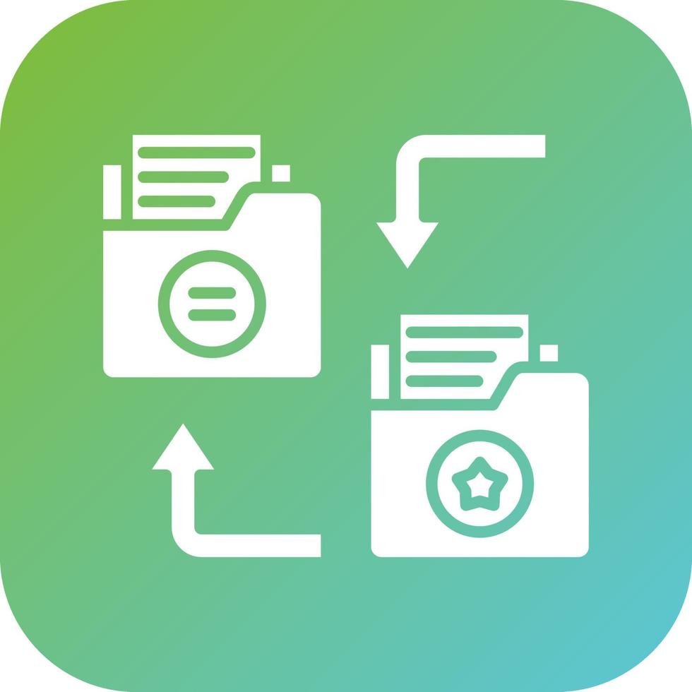 Directory Replacement Vector Icon Style