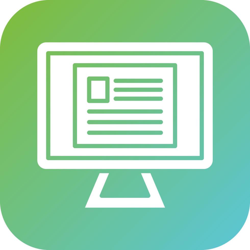 Vlog Vector Icon Style
