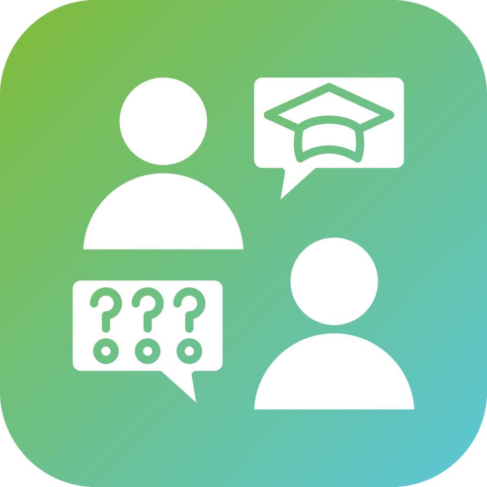 Faculty Vector Icon Style