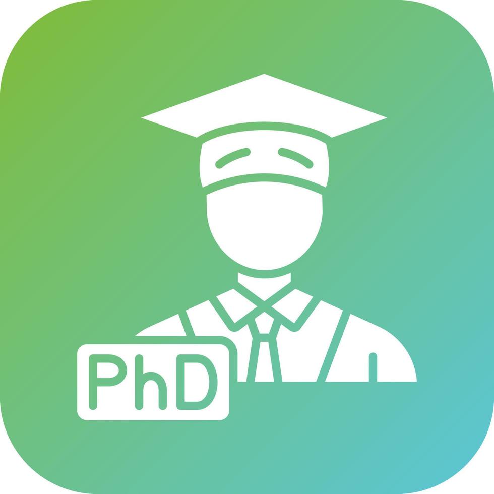 Phd Vector Icon Style