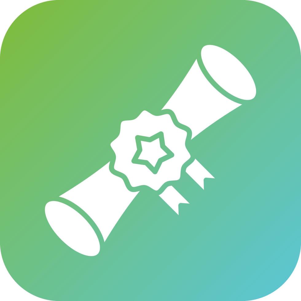 Bachelor Degree Vector Icon Style