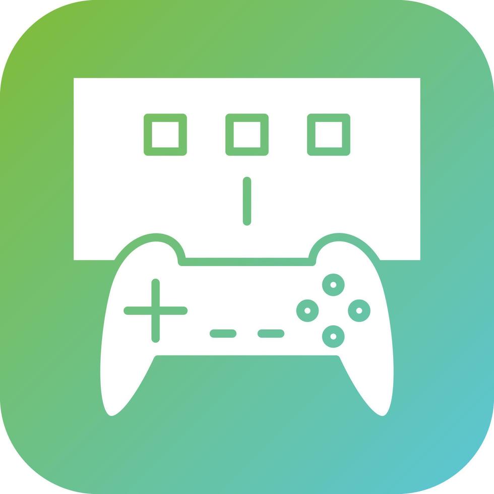 Console Game Vector Icon Style