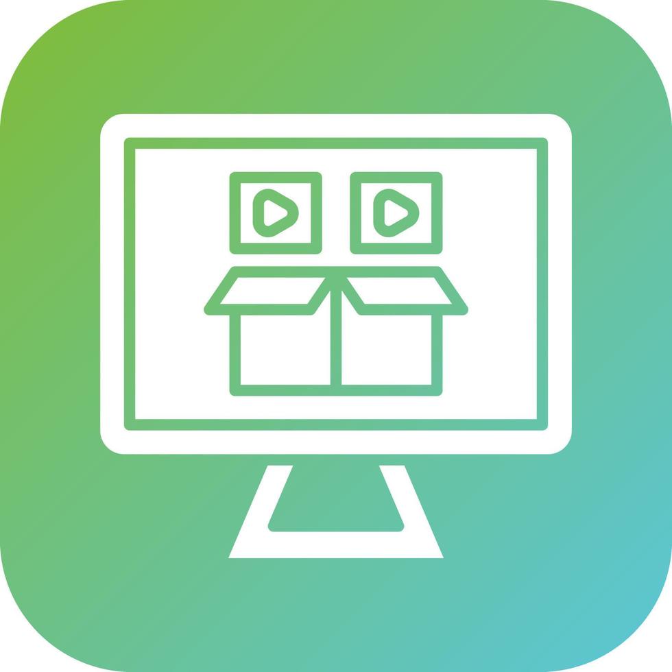 Unboxing Vector Icon Style