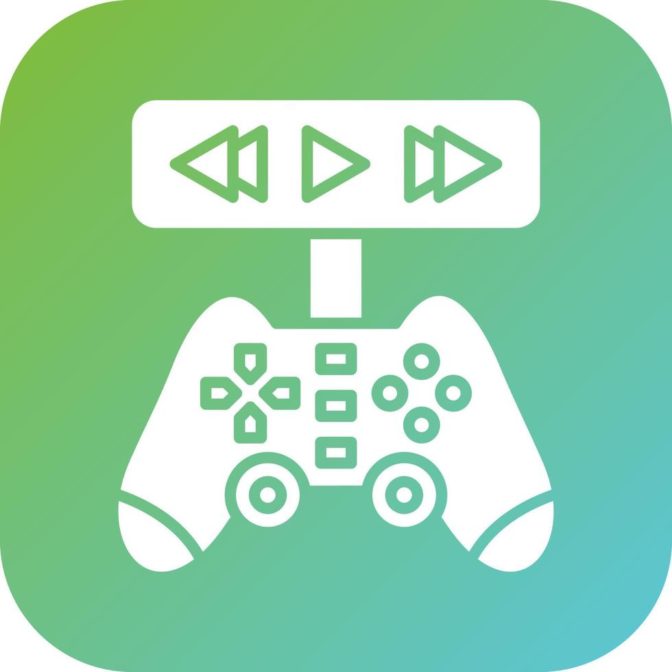 Game Video Vector Icon Style