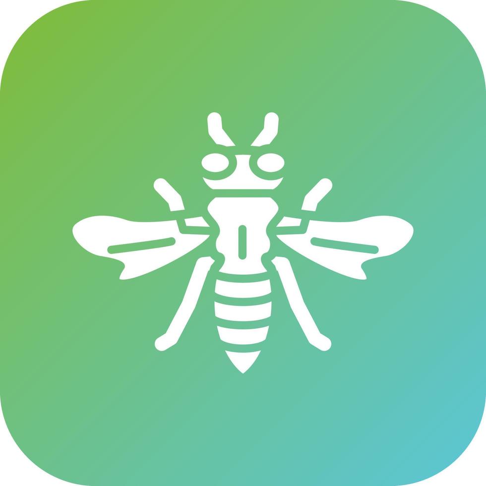 Honeybee Vector Icon Style