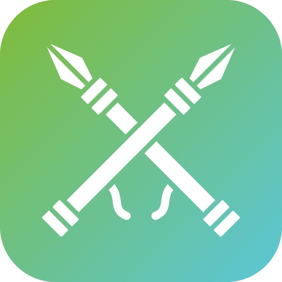 Lance Vector Icon Style