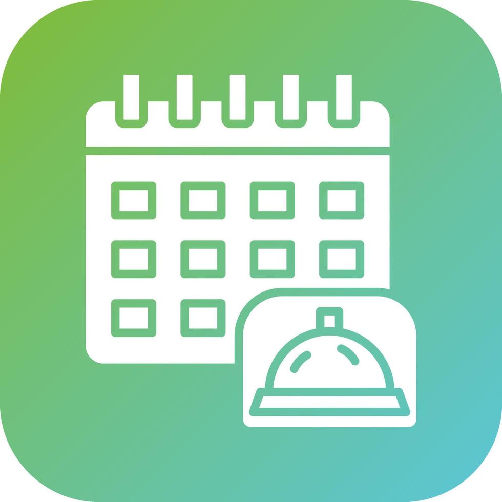 Event Date Vector Icon Style